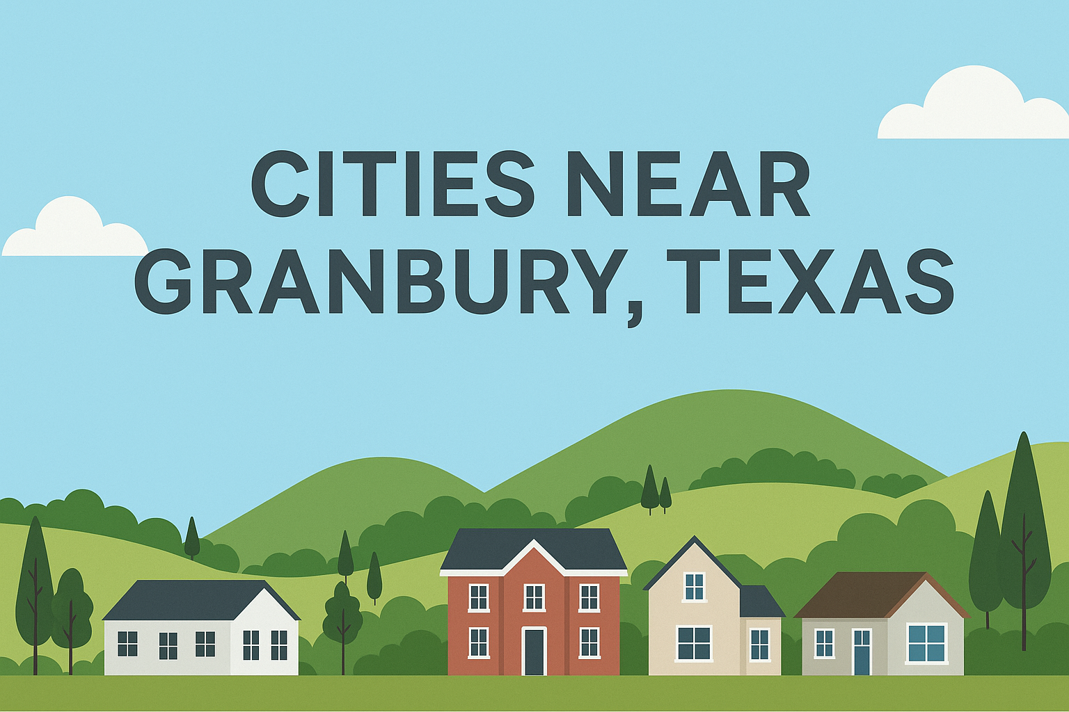 Cities & Towns near Granbury, Texas